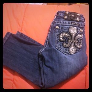 Girls miss me capris